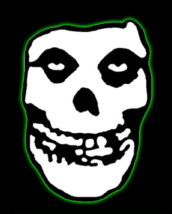 Misfits Skull Sticker
