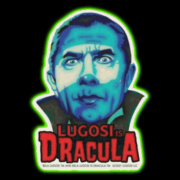 Bela Lugosi is Dracula Vinyl Sticker