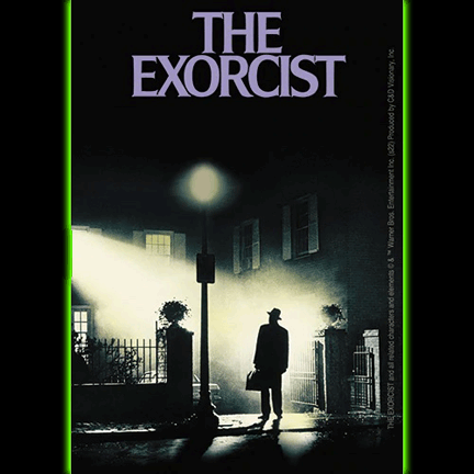 The Exorcist Movie Poster Sticker