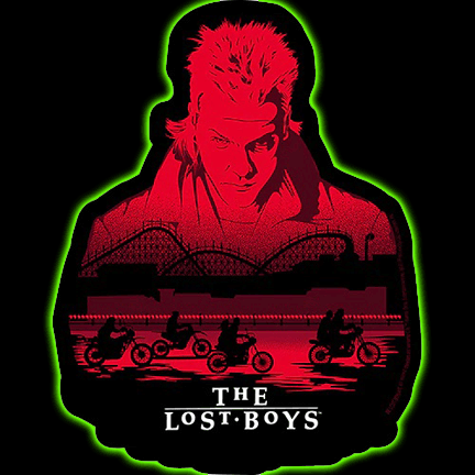The Lost Boys Movie Poster Sticker