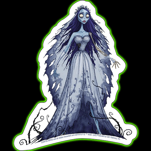 Corpse Bride Emily Sticker