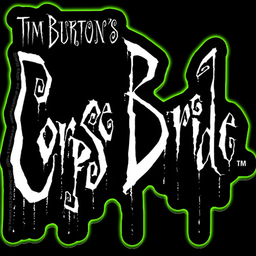Corpse Bride Logo Sticker