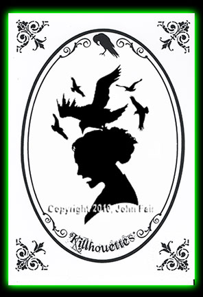 O' The Pretty Black Birds KILLHOUETTES Cabinet Photo