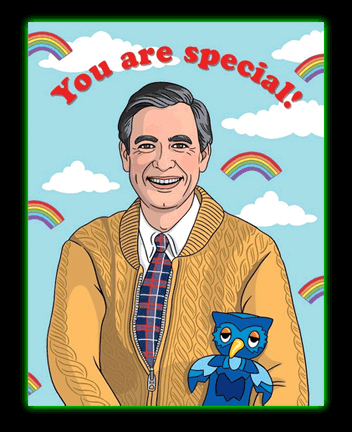 Mister Rogers You Are Special! Birthday Card