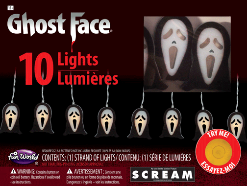 Ghost Face String Lights