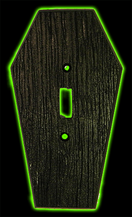 Coffin switch plate