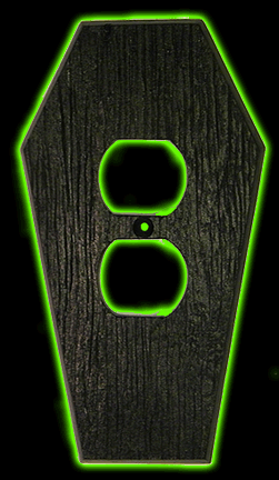 Coffin outlet cover