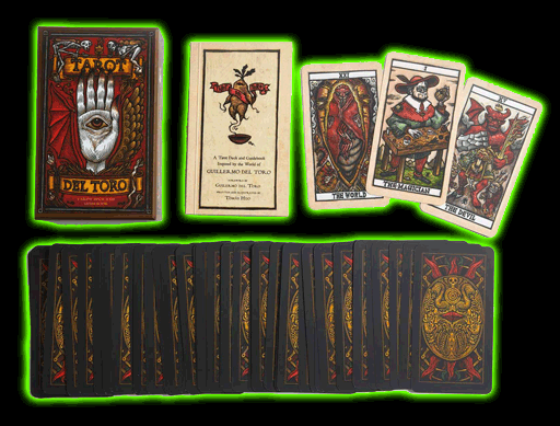 Tarot del Toro: A Tarot Deck and Guidebook Inspired by the World of Guillermo del Toro