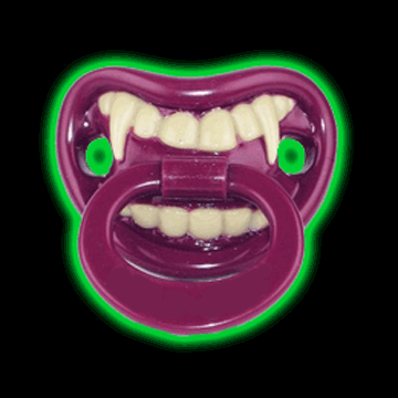 Baby Vampire Pacifier teeth