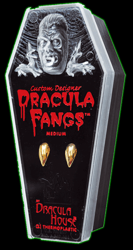 Dracula Fangs Gold