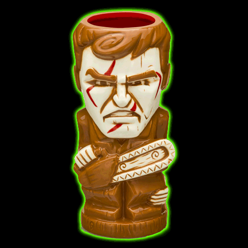 Ash from The Evil Dead Tiki Mug