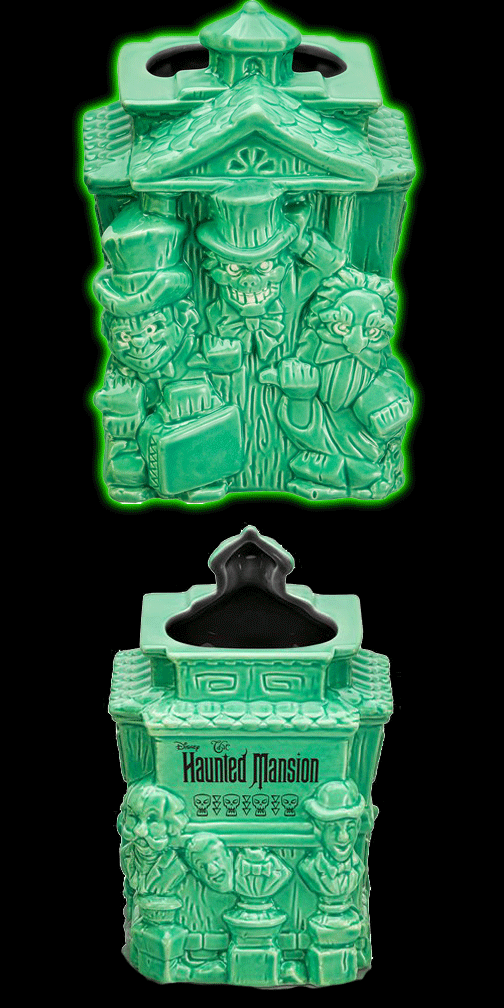 Haunted Mansion Hitchhiking Ghosts Tiki Mug