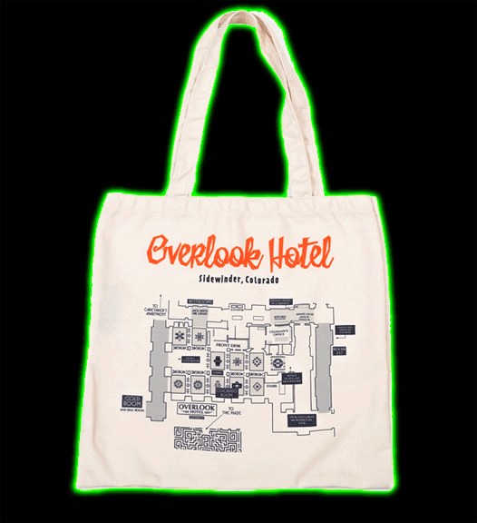 The Shining Overlook Hotel Map Tote Bag