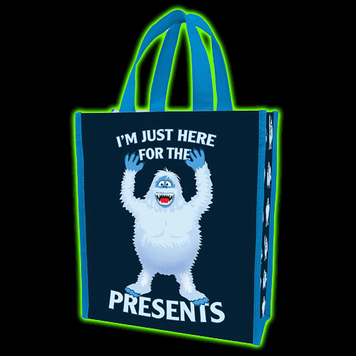 Rudolph Bumble ‘Here For The Presents’ Shopper Tote