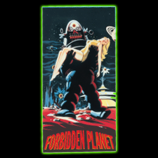 CLEARANCE: Forbidden Planet Robby the Robot Bath Towel Was $34.99 Now $24.99