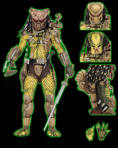 golden angel predator neca