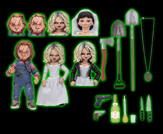 bride of chucky ultimate chucky & tiffany