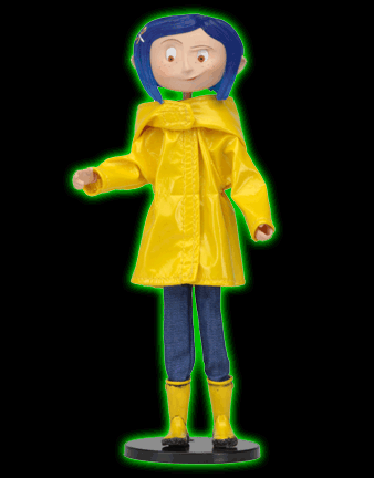 Coraline in Raincoat Articulated Figure