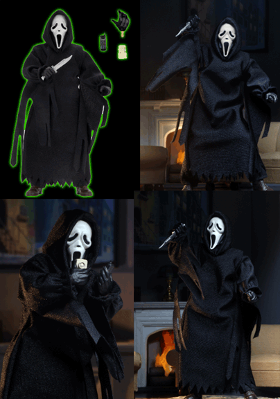 SCREAM - Ghostface 8 Clothed Action Figure