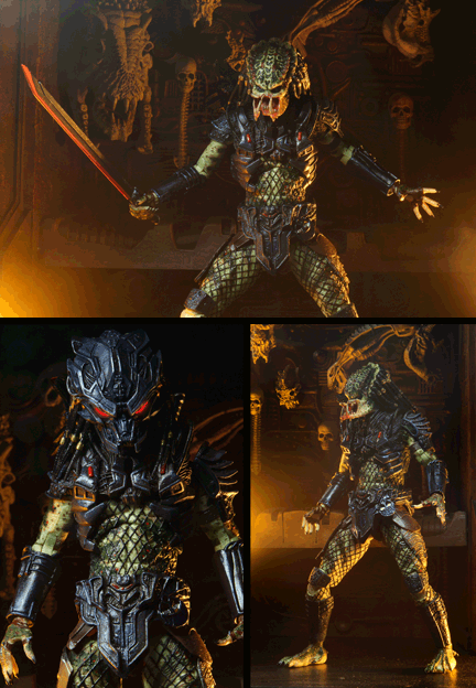 7 inch Scale Action Figure Ultimate Armored Lost Predator