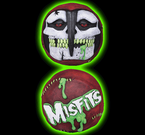 Madballs  Horrorball The Misfits Fiend Foam Ball