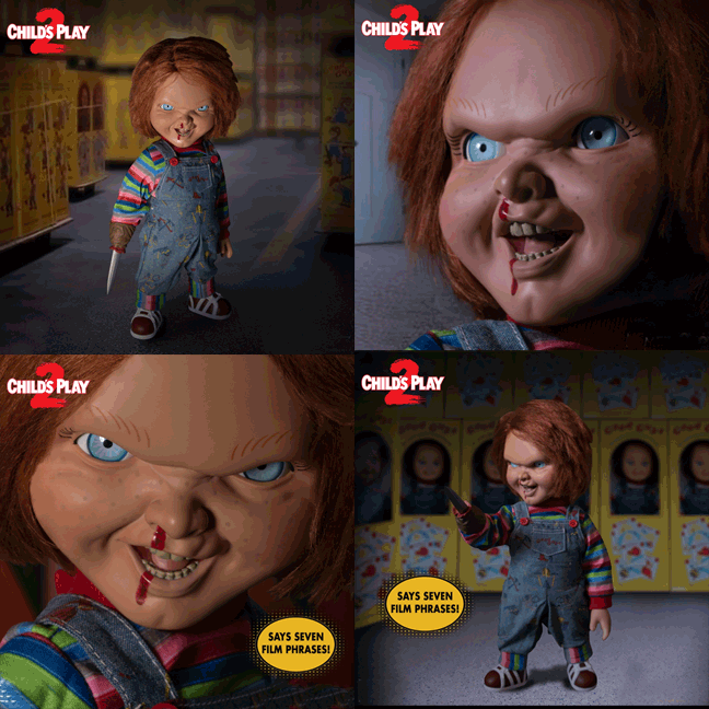 MDS Mega Scale Child's Play 2: Talking Menacing Chucky