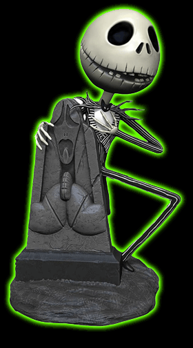 The Nightmare Before Christmas - Head Knocker - Graveyard Jack