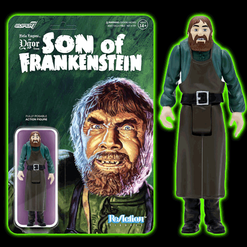 Universal Monsters Son of Frankenstein Bela Lugosi as Ygor ReAction Figure