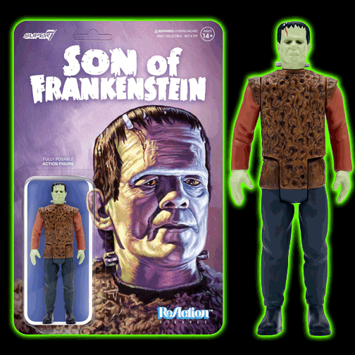 Universal Monsters Son of Frankenstein The Monster ReAction Figure