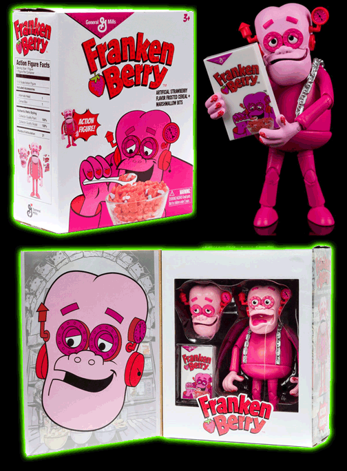 General Mills Franken Berry 6-Inch Scale Action Figure