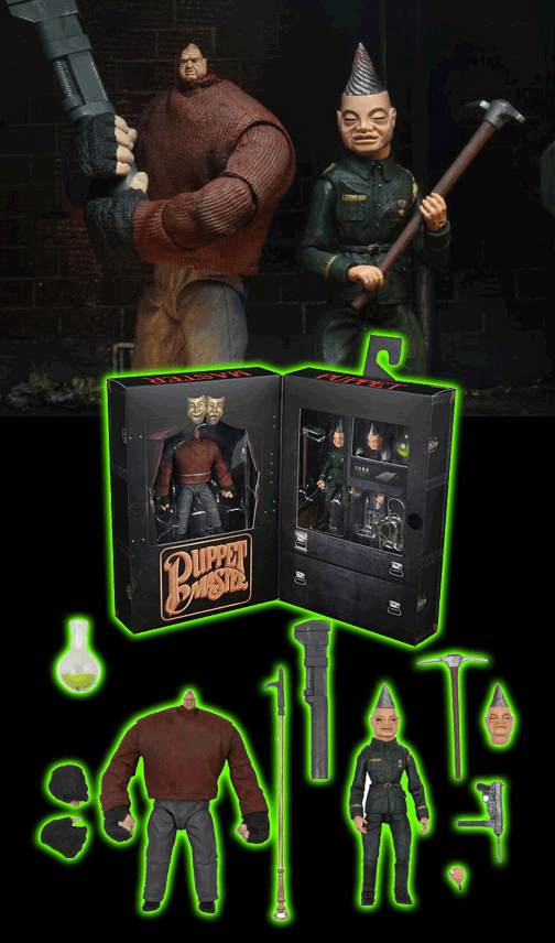 Puppet Master Pinhead & Tunneler Ultimate 4 Inch Action Figure 2 Pack