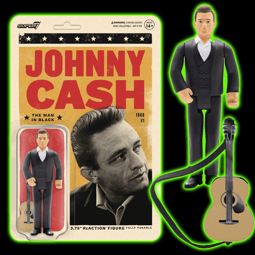 Johnny Cash ReAction Figure - The Man In Black