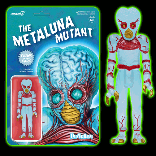 The Metaluna Mutant ReAction Figure - Original (Blue Glow)