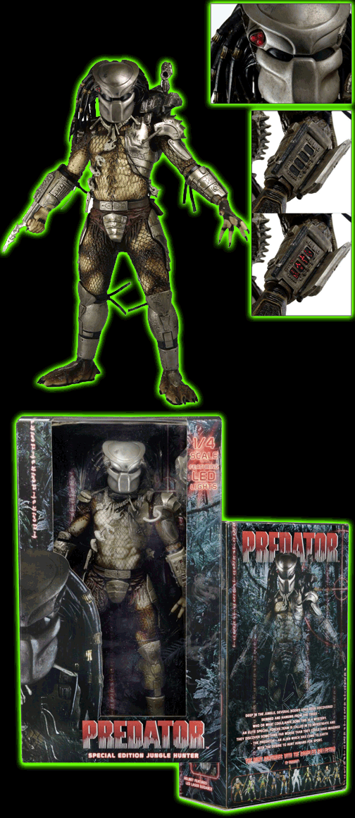 Predator - 1/4th Scale Action Figure - Jungle Hunter Predator Reissue