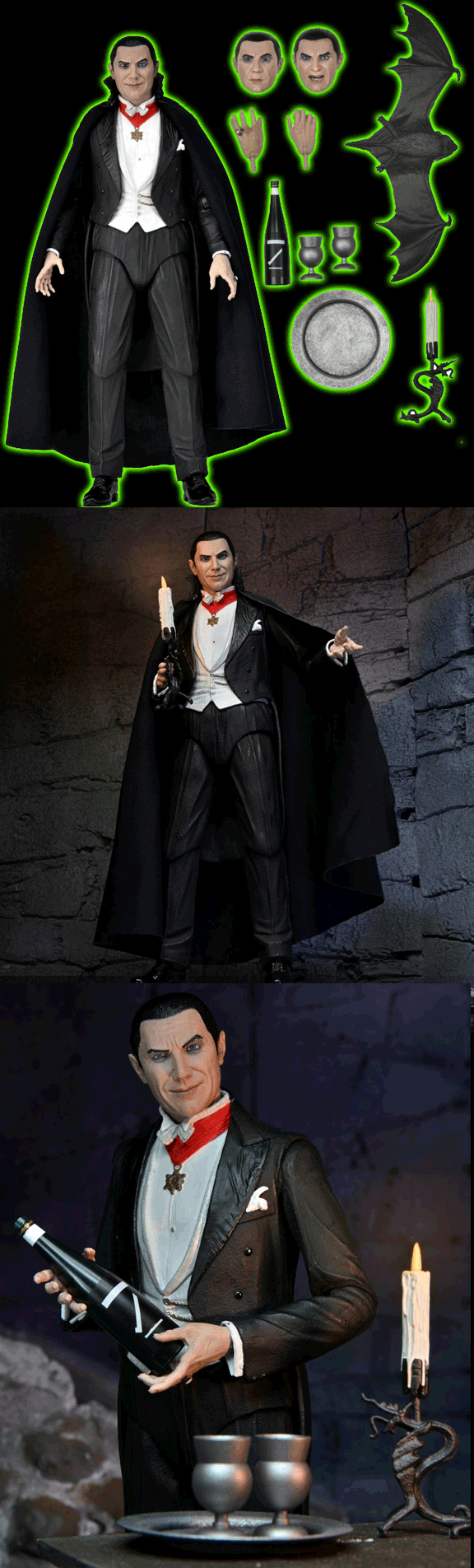 Ultimate Dracula (Transylvania) Universal Monsters 7 in. Scale Action Figure -