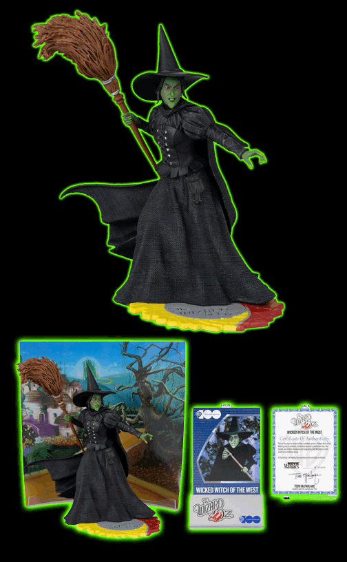 Movie Maniacs: The Wizard Of Oz Wicked Witch of the West Limited Ed 6-Inch Scale Figure