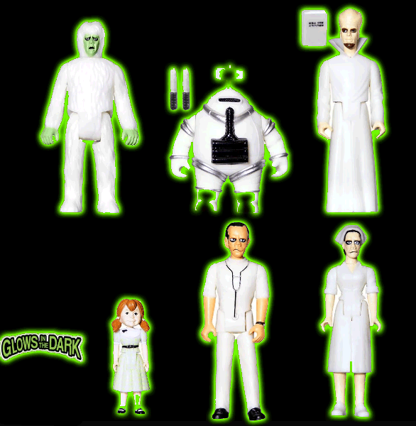 The Twilight Zone Glow-in-the-Dark 3 3/4-Inch Action Figure Set of 6
