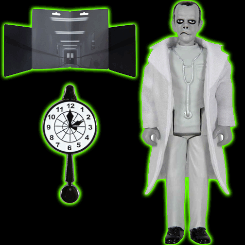 The Twilight Zone Eye of the Beholder Doctor with Diorama 3 3/4-Inch Figure Series 5