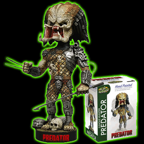 PREDATOR HEAD KNOCKER - JUNGLE HUNTER WITH SPEAR