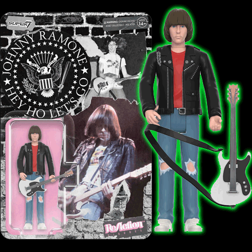 The Ramones Johnny Ramone ReAction Figure