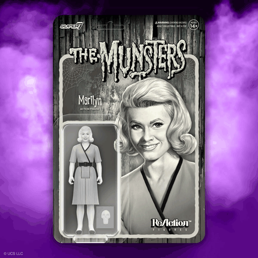Munsters Marilyn (Grayscale) ReAction Figure