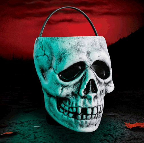 Halloween 3 Don Post Studio Skull Limited Edition Candy Pail