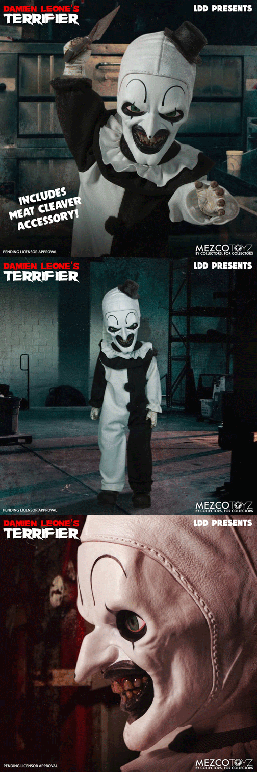 Terrifier - Art The Clown Living Dead Doll