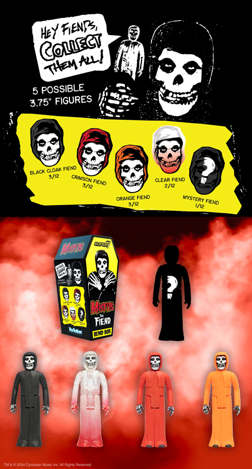 Misfits Blind Box ReAction Figures