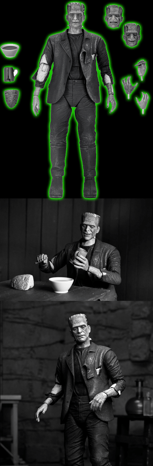 Ultimate Bride of Frankenstein Frankensteins Monster (B&W)