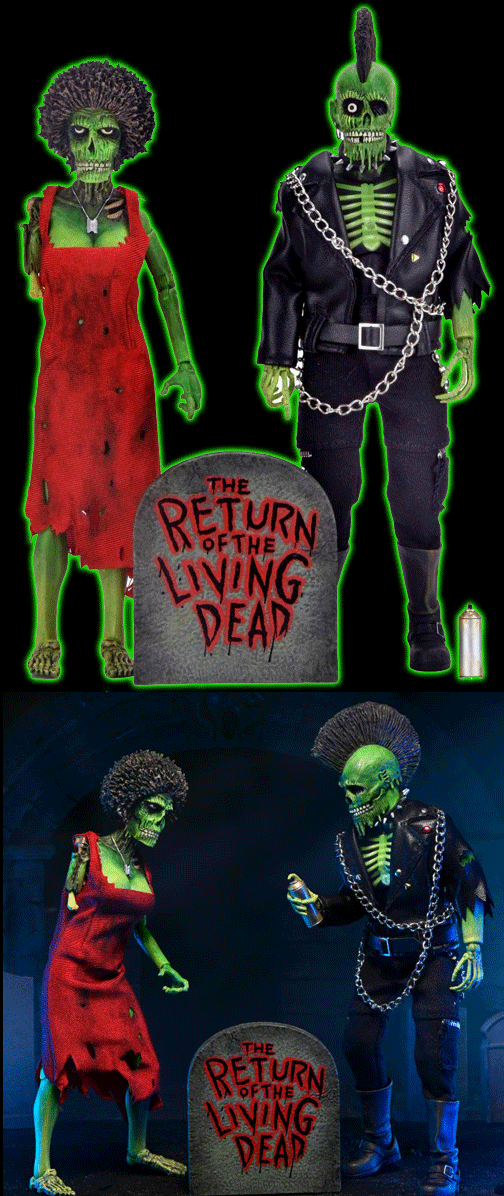 Return of the Living Dead - Zombie Trash and Suicide Action Figure 2 Pack