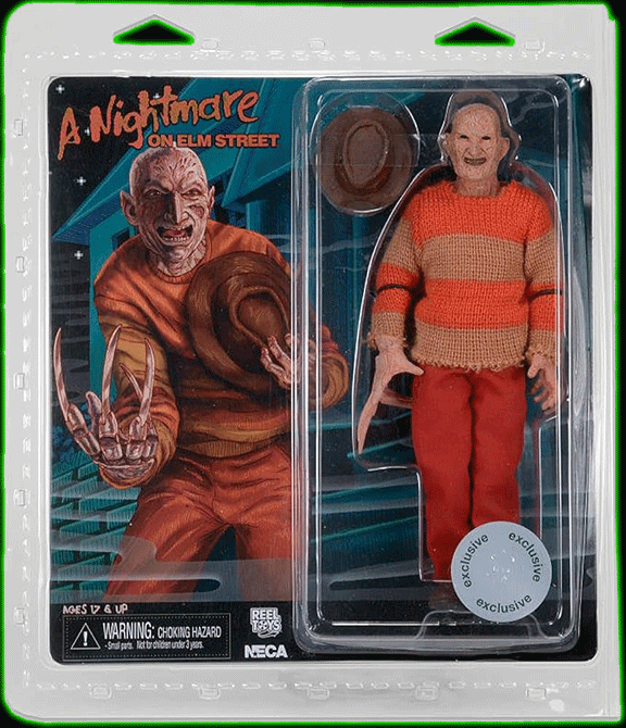 NECA Nightmare On Elm Street 8-Inch Clothed Classic Freddy Video Game Action Figure