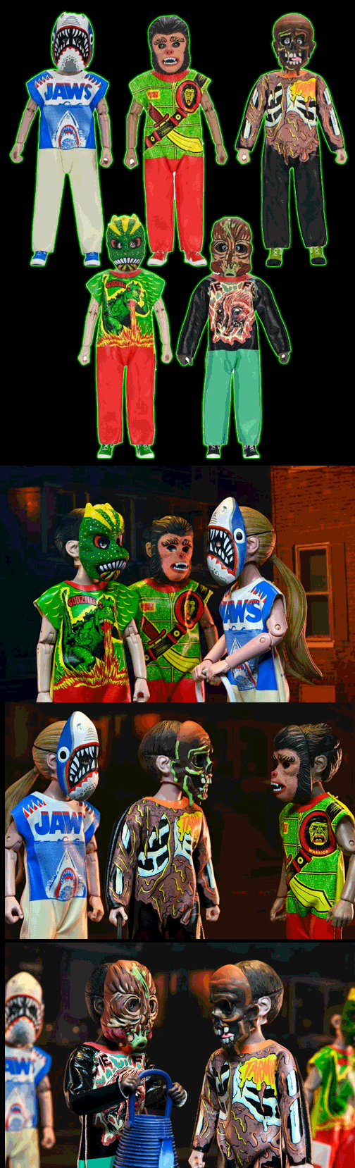 Ben Cooper - Costume Series 7 Assortment- 6 inch Clothed Figure Set
