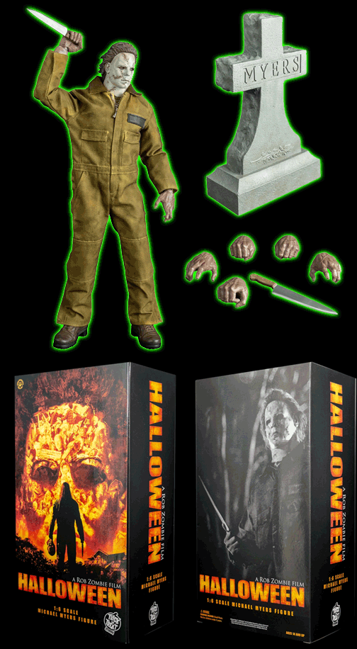 ROB ZOMBIES HALLOWEEN 2007- MICHAEL MYERS 1:6 SCALE FIGURE