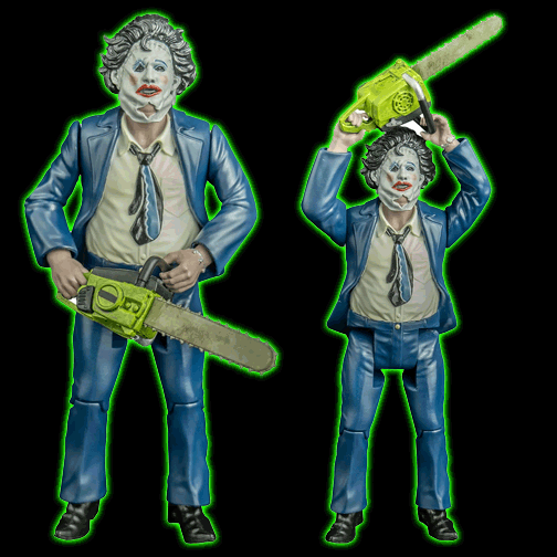 THE TEXAS CHAINSAW MASSACRE (1974) - LEATHERFACE (PRETTY WOMAN) - 5 INCH FIGURE